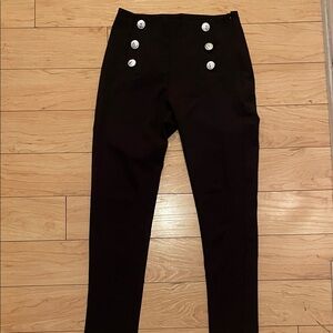Stylish Black women Bottoms with Button Detail